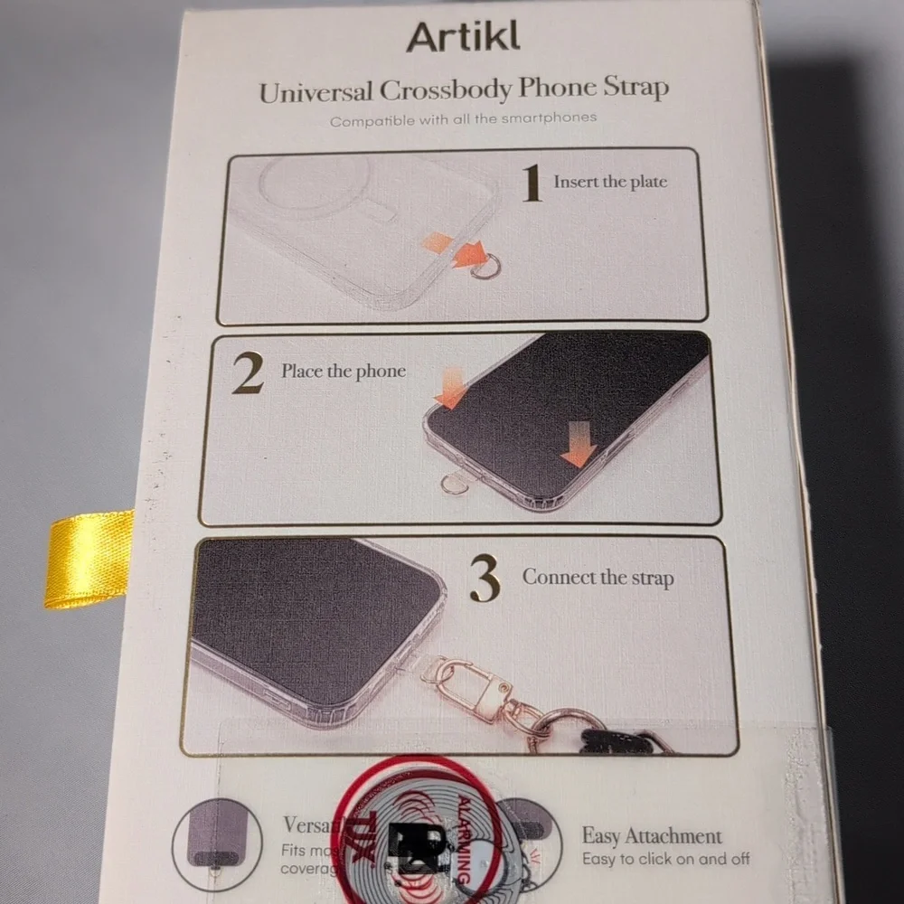 Artikl Universal Crossbody Phone Strap Pink